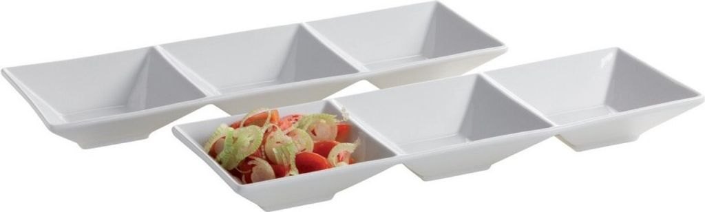 Mäser 923305 Trendy Line Schale/ Kabarett 3-geteilt, Produktbild 