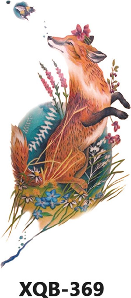 INF Temporäre Tattoo-Hülle, Große Arm Tattoo-Aufkleber