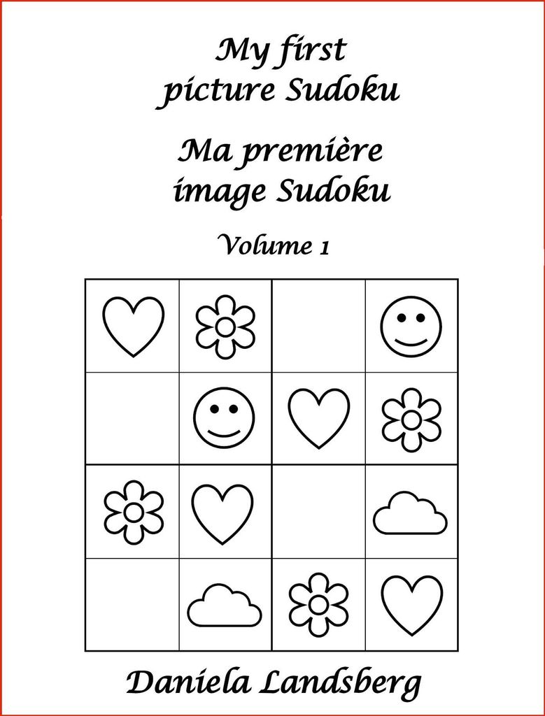 My first picture Sudoku - Ma première image Sudoku