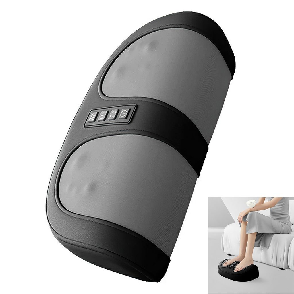 Shiatsu-Fußmassagegerät, drei Kraftstufen, Tiefenmassage, Entspannung der Beinmuskulatur, geeignet als Geschenk für Mama und Papa