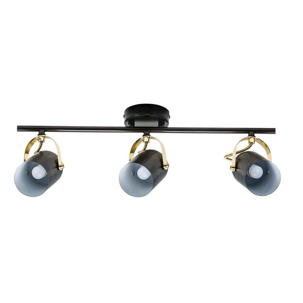 Nordlux Lotus Spot-Leuchte 3xE14 Schwarz/Messing 50120103 Produktbild 