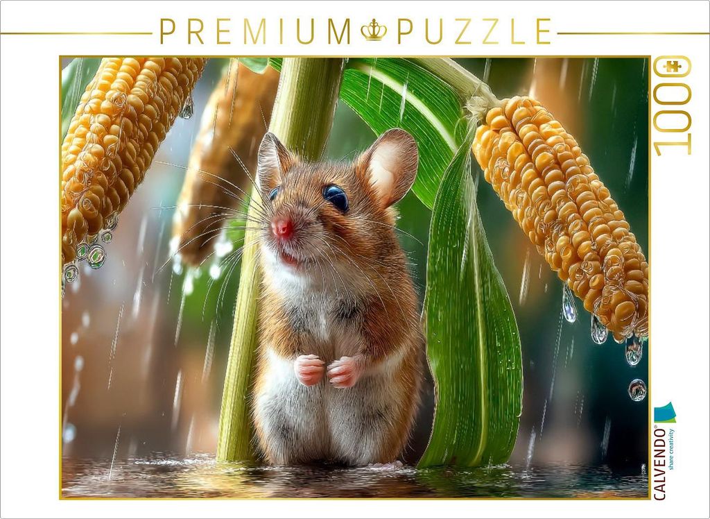 CALVENDO Puzzle Herrlich, dieser Maiswald | 1000 Teile Lege-Größe 64x48cm Foto-Puzzle für glückliche Stunden