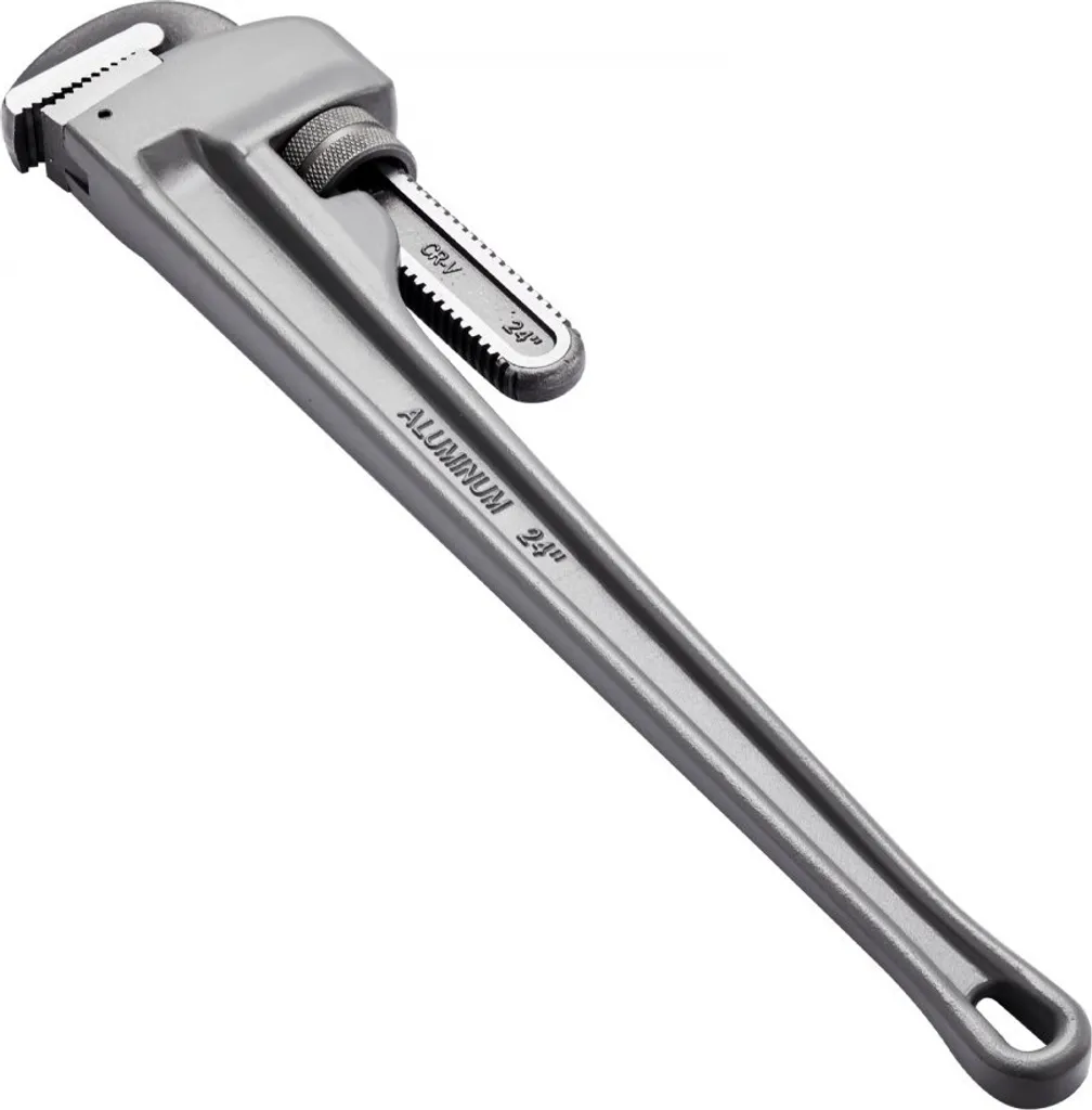 Desserrez les tubes bloqués avec cette clé à tuyau 24" aluminium CRV