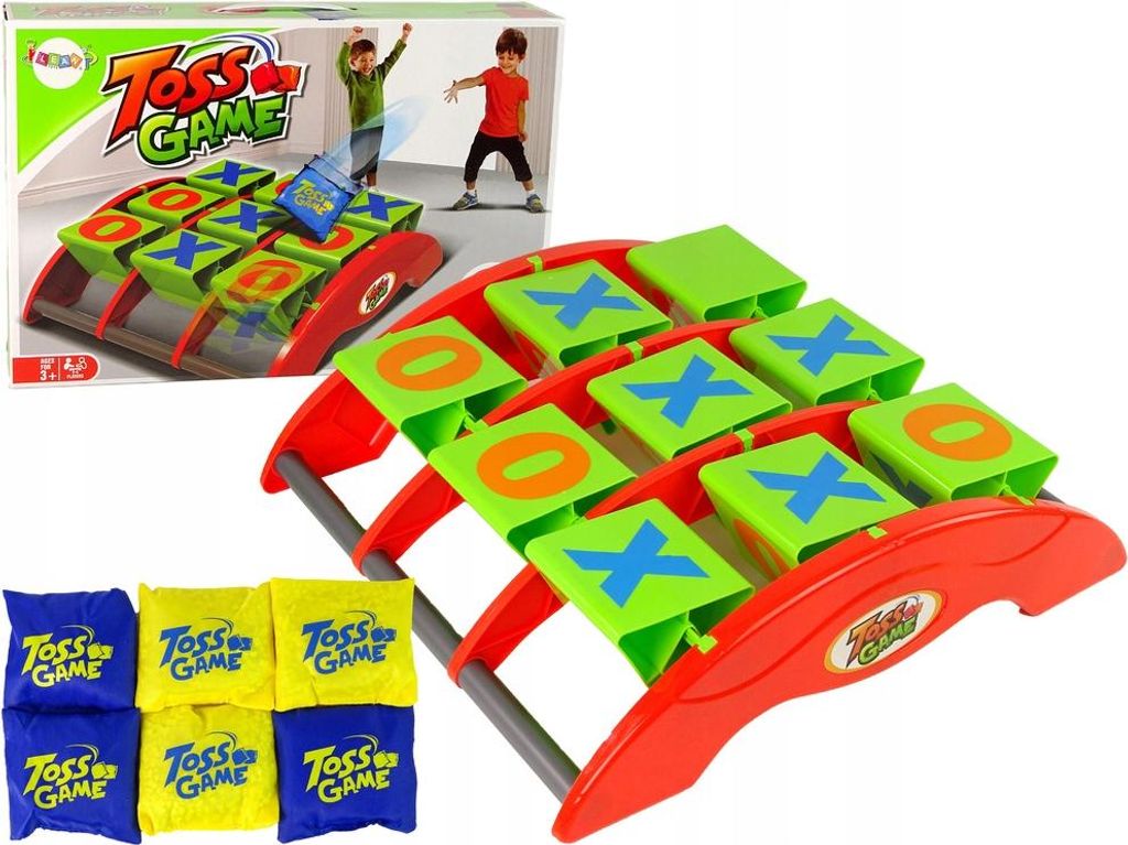 Geschicklichkeitsspiel Niere und Kreuz Zielwerfen Lernspiel