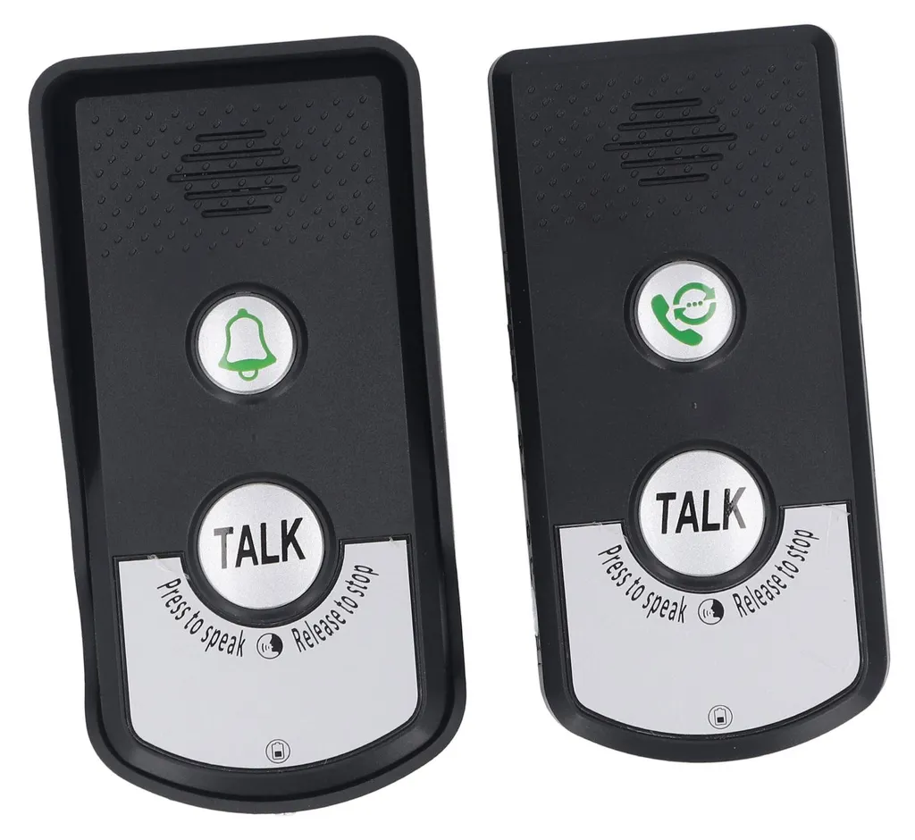 Interphone sans fil IP54 étanche avec communication bidirectionnelle