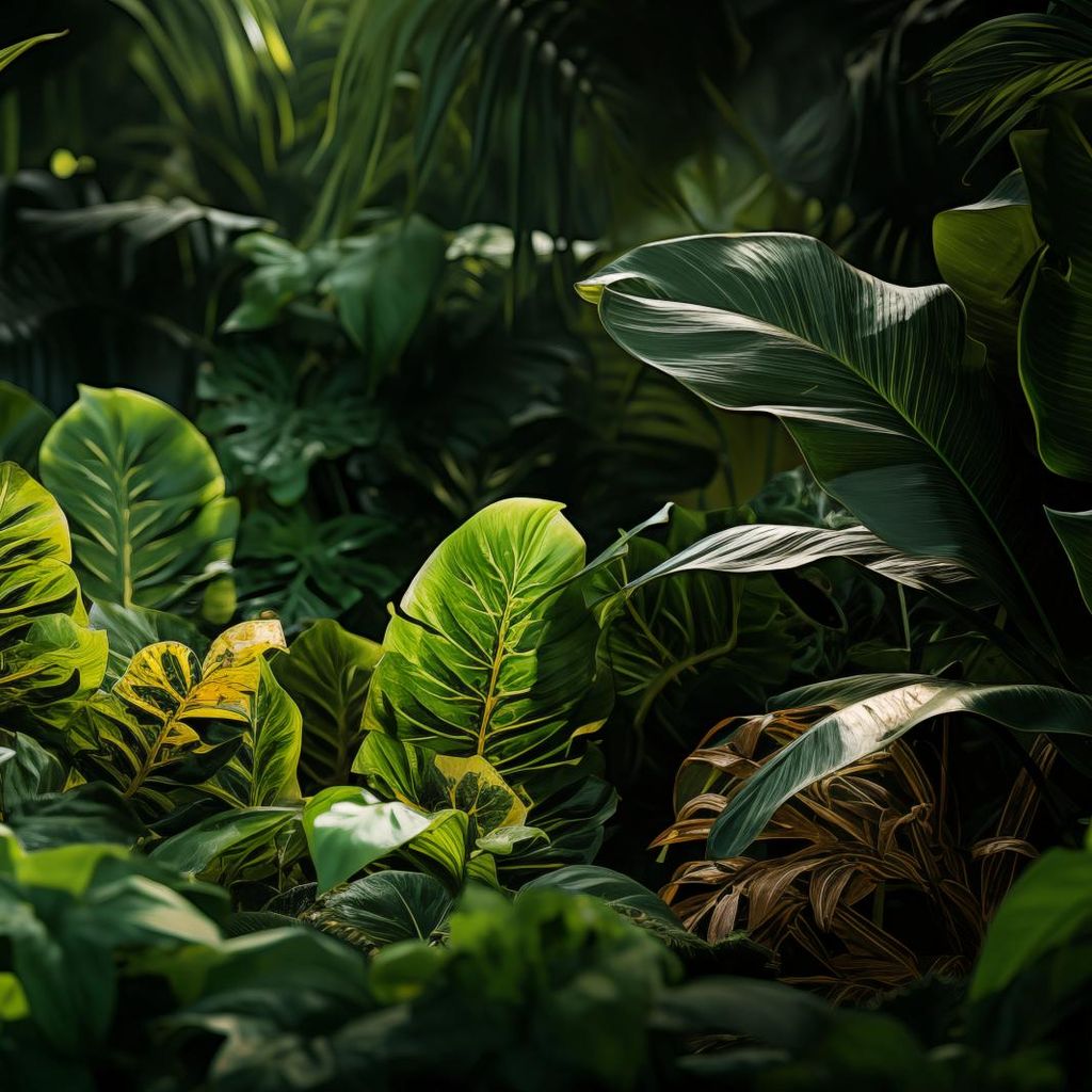 Plakat 30x30cm "Ruhiger Naturwinkel"