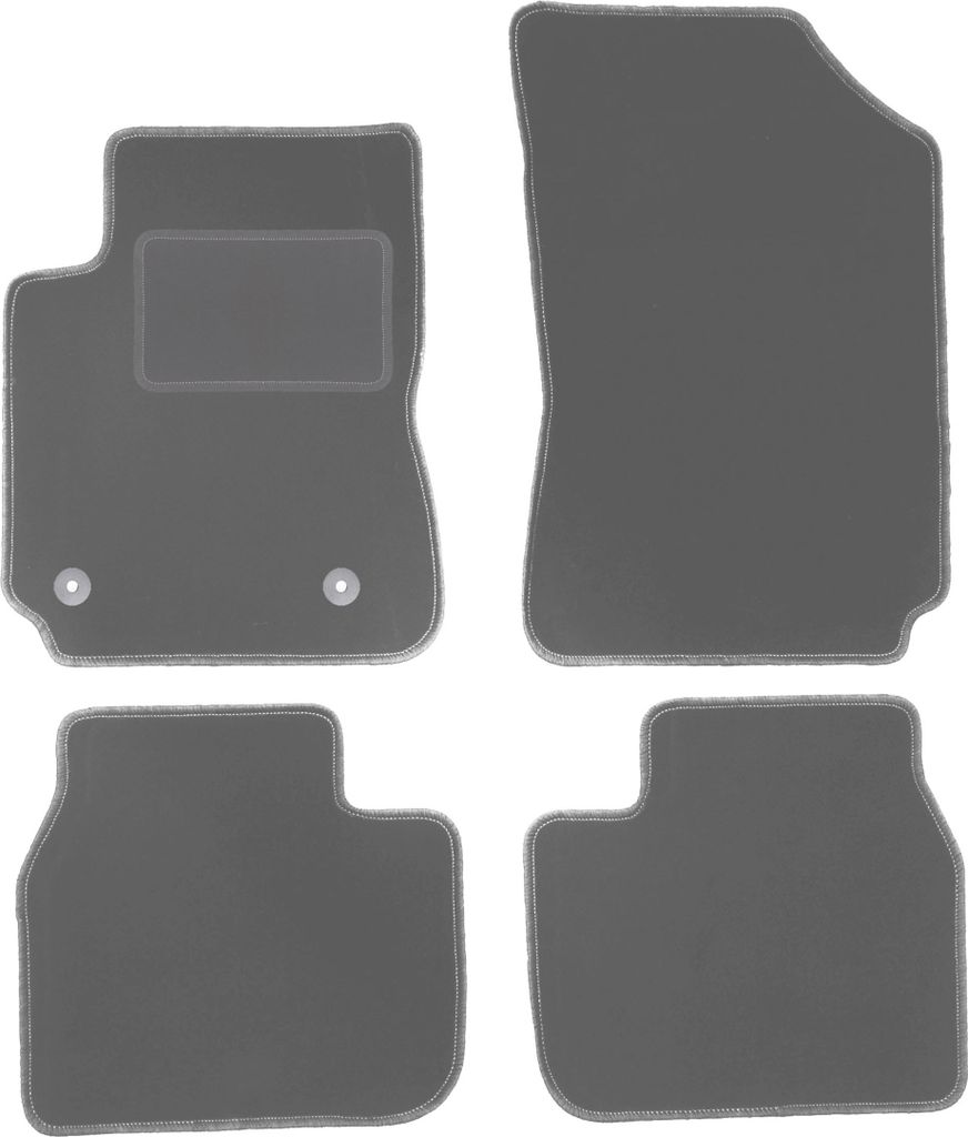 Graphit-Fußmatten für: Citroen C4 Cactus II Crossover (2018-)