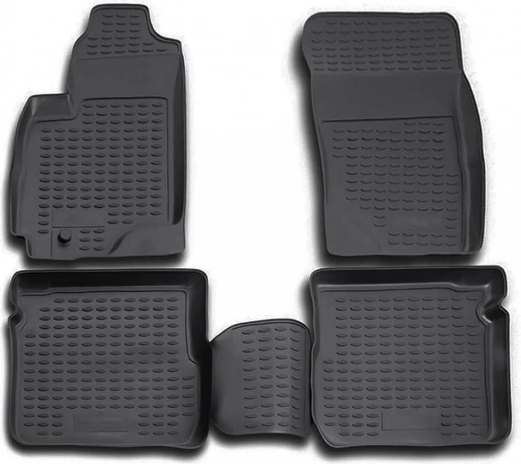 Tappetini Gomma Novline Mitsubishi Outlander 2003-2006 | Protezione Su Misura