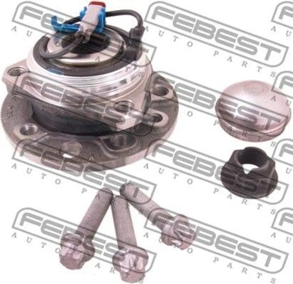 Remplacer moyeu roue 1882-ZAFF FEBEST : Astra H Zafira - OE 93178652
