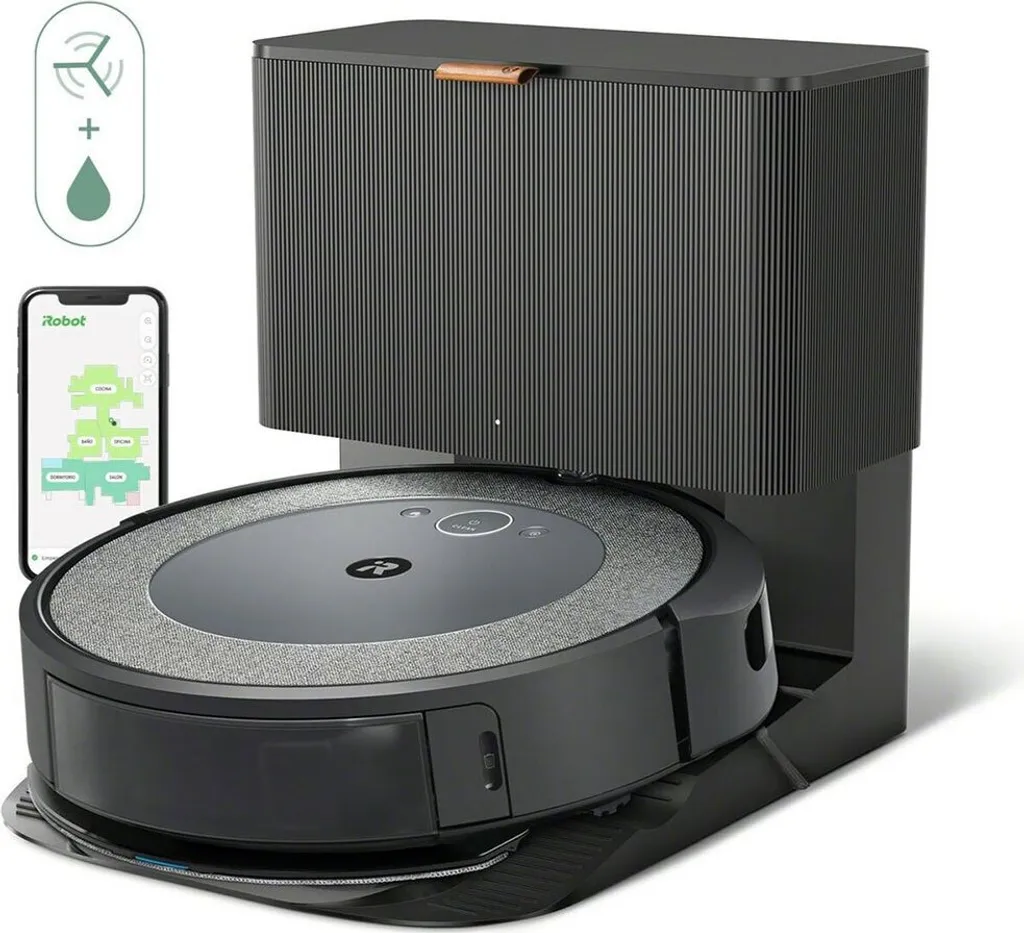 Robot aspirateur laveur iRobot Roomba i5+ avec vidage automatique i5578