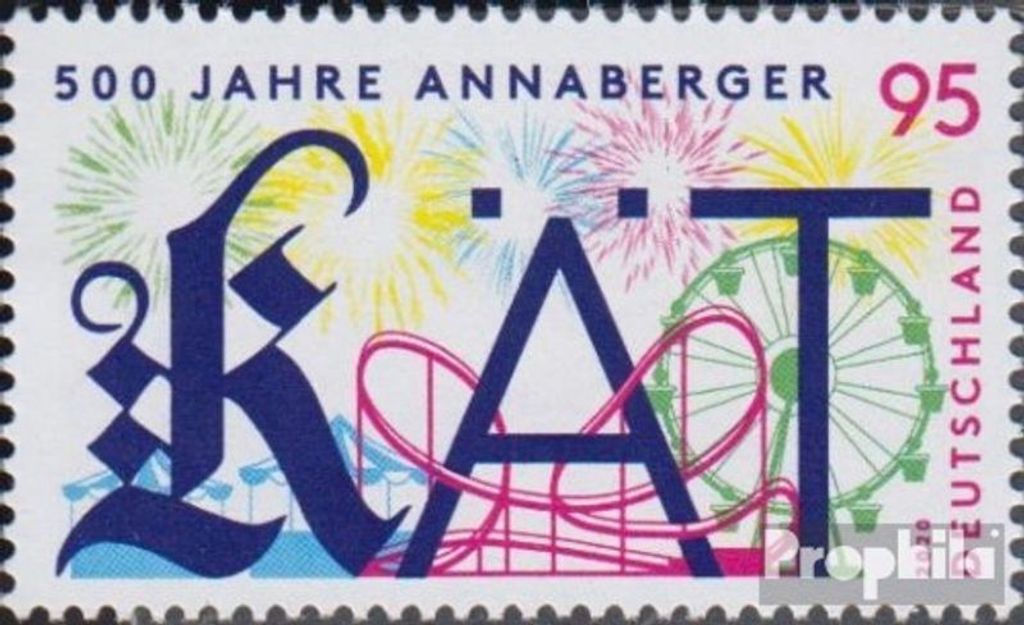 Briefmarken BRD 2020 Mi 3547 (kompl.Ausg.) gestempelt Volksfest Annaberger
