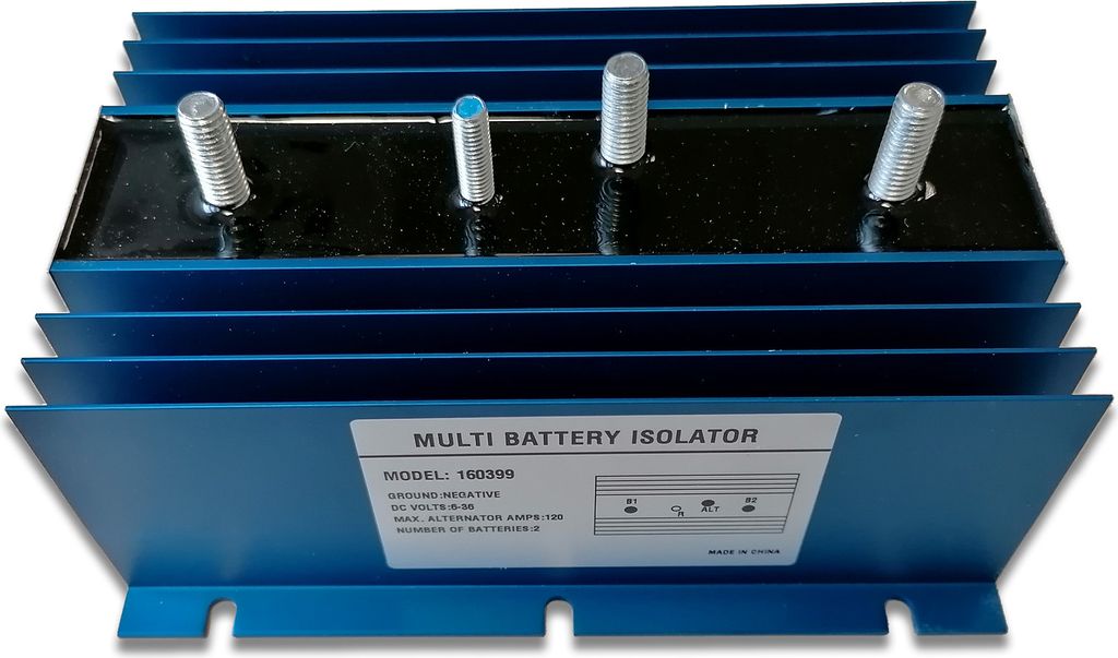 Trenndiode | 6-36V | 120A | 2 Batterien