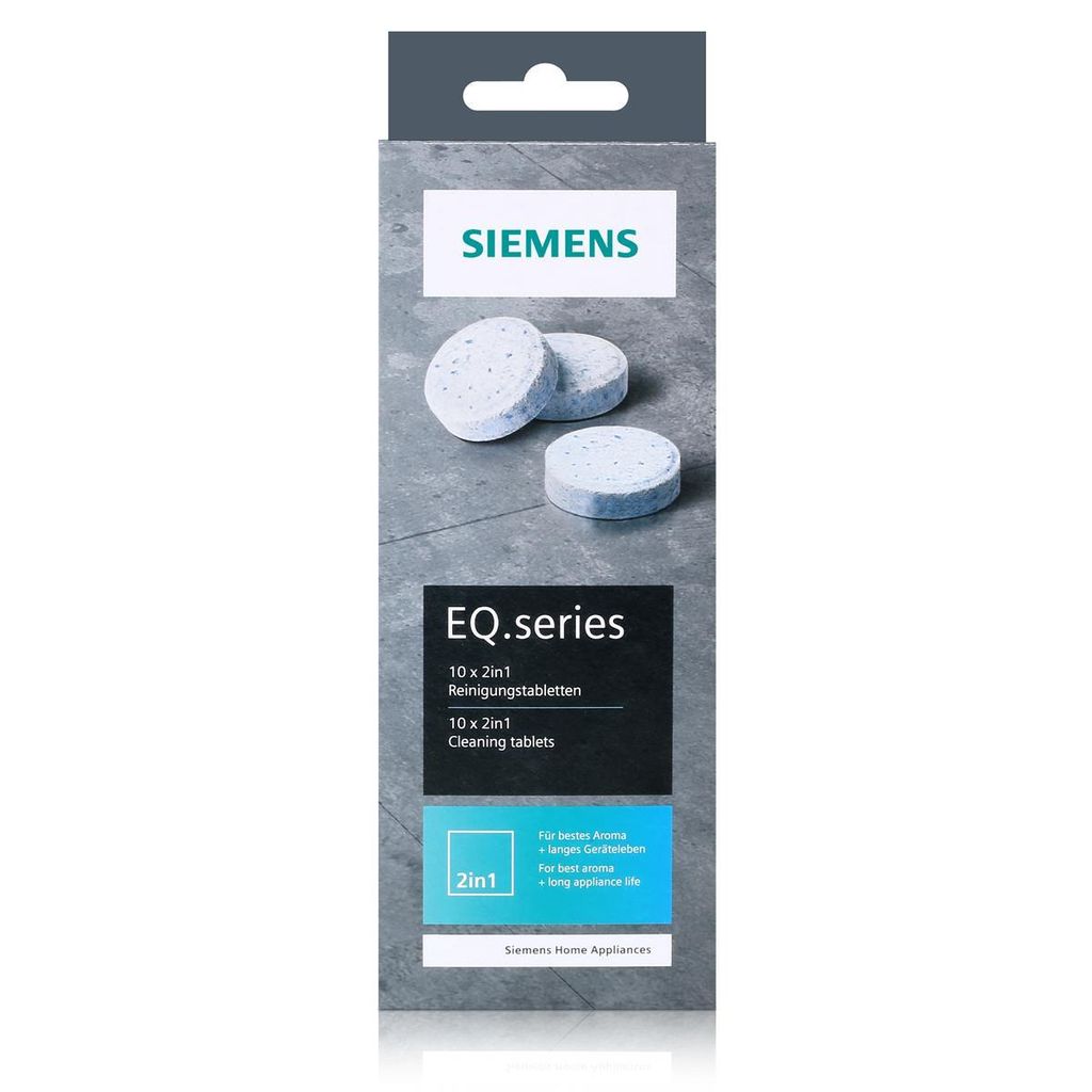 Siemens TZ80001A Reinigungstabletten, 1 x 10 Stück, A-Ware