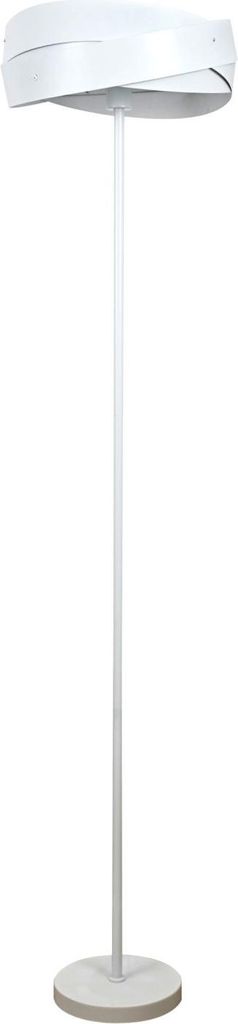 Stehlampe Metall E27 155 cm Up Down Weiß rund Modern