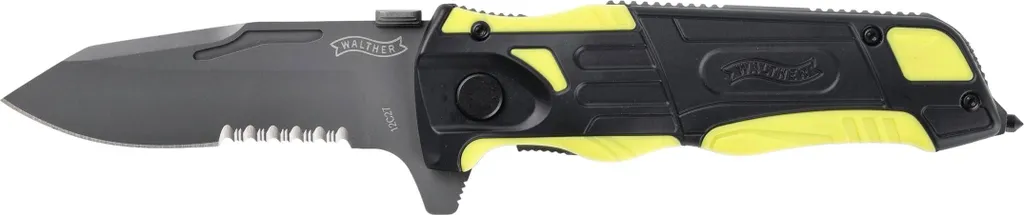 Couteau de secours pliant Walther Pro Rescue avec brise-vitre intégré