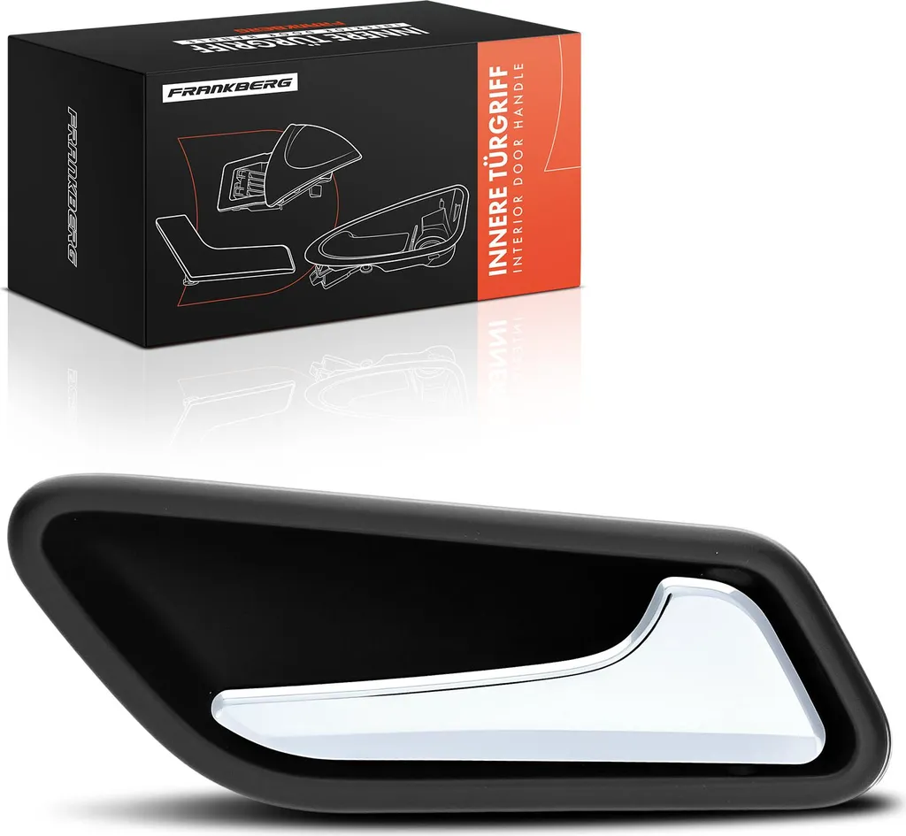 Poignée de Porte Intérieure pour Mercedes W169 W245 Arrière Droite Noir