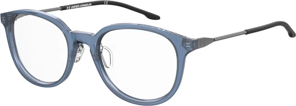 Under Armour UA5033/G OXZ Occhiali da Vista Unisex Blu Trasparente 51/19