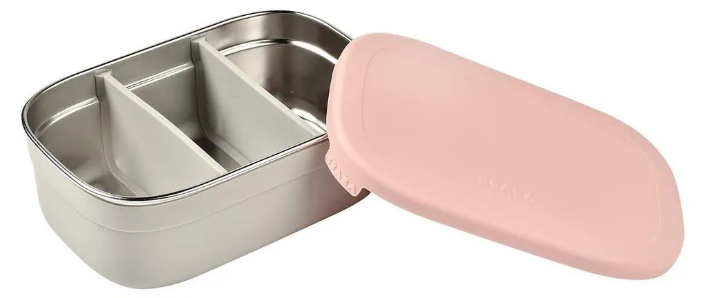 Portapranzo BÉABA Inox 760mL Rosa - Scatola Bento Senza BPA Scuola