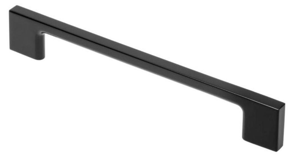 Möbelgriff UZ-819 Schwarz Matt - LA 160mm - Design Produktbild 