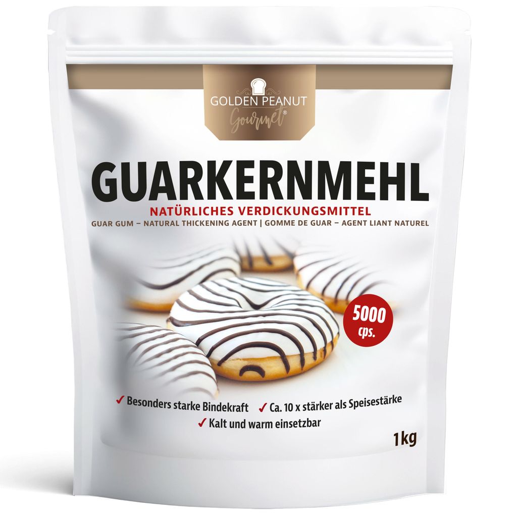 GOLDEN PEANUT Guarkernmehl Bindemittel hochviskos Produktbild 