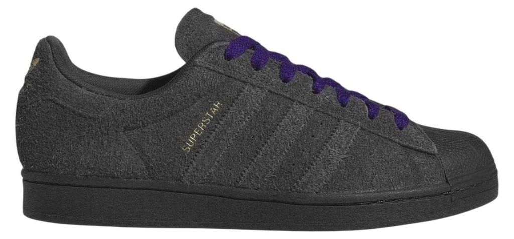 Adidas - "Superstar" Schuhe für Herren, Wildleder GT20927 (42,5 EU) (Schwarz)