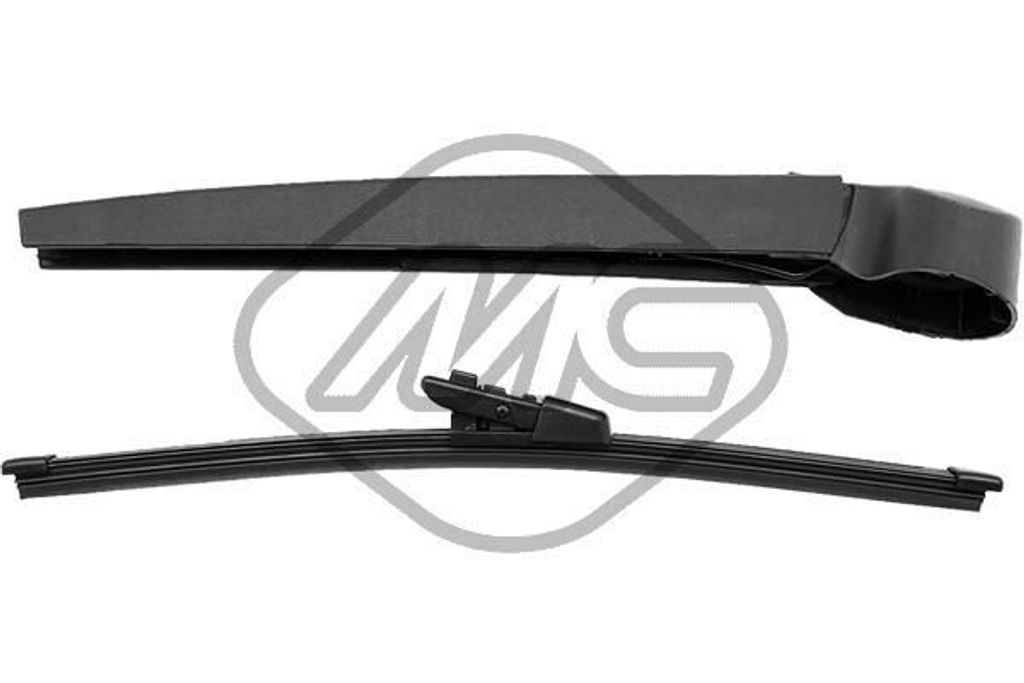 Metalcaucho Heckscheibenwischer + Arm Stück Hinten für VW GOLF VI (5K1) 280mm