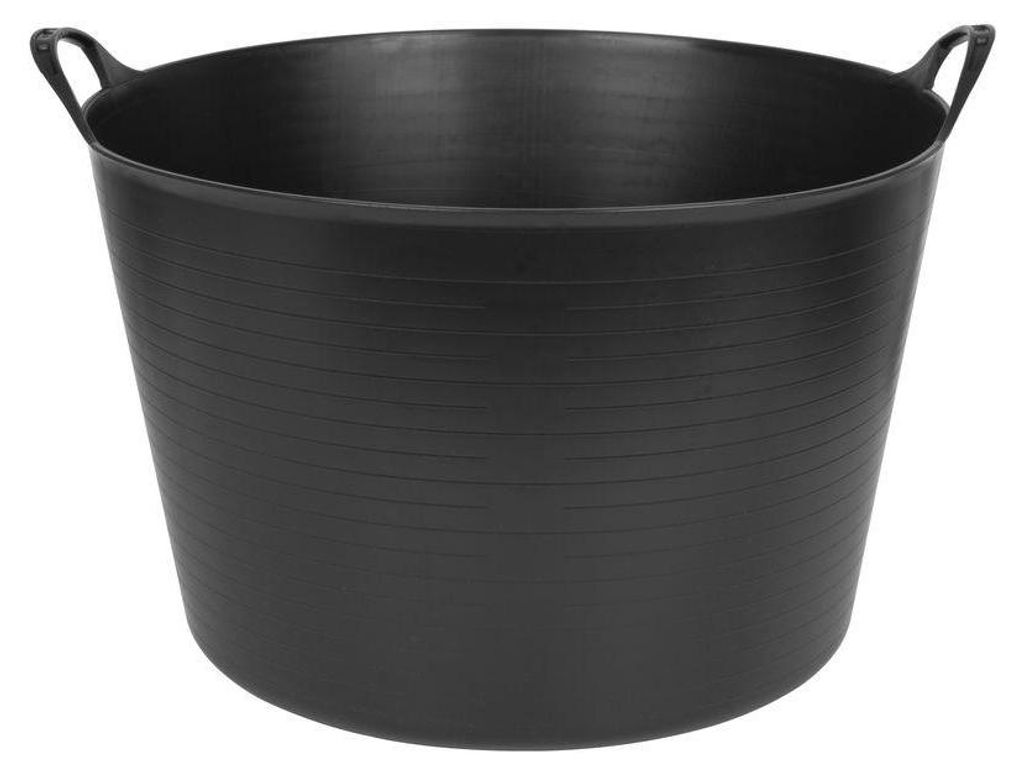 Eimer Strend Pro Flexi, schwarz, Bau, mit Ohren, 51,5x39 Produktbild 