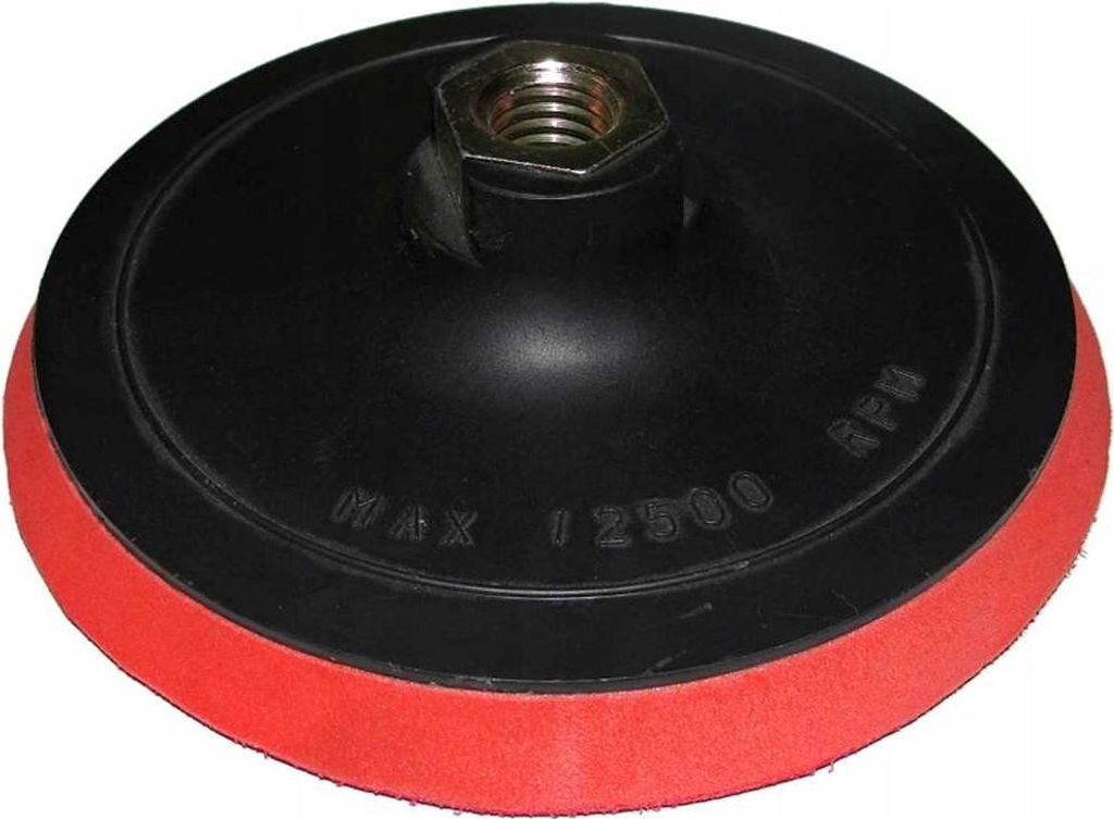 MAR-POL Supporto per fresa abrasiva M14 Velcro 125mm M08500 Immagine del prodotto 