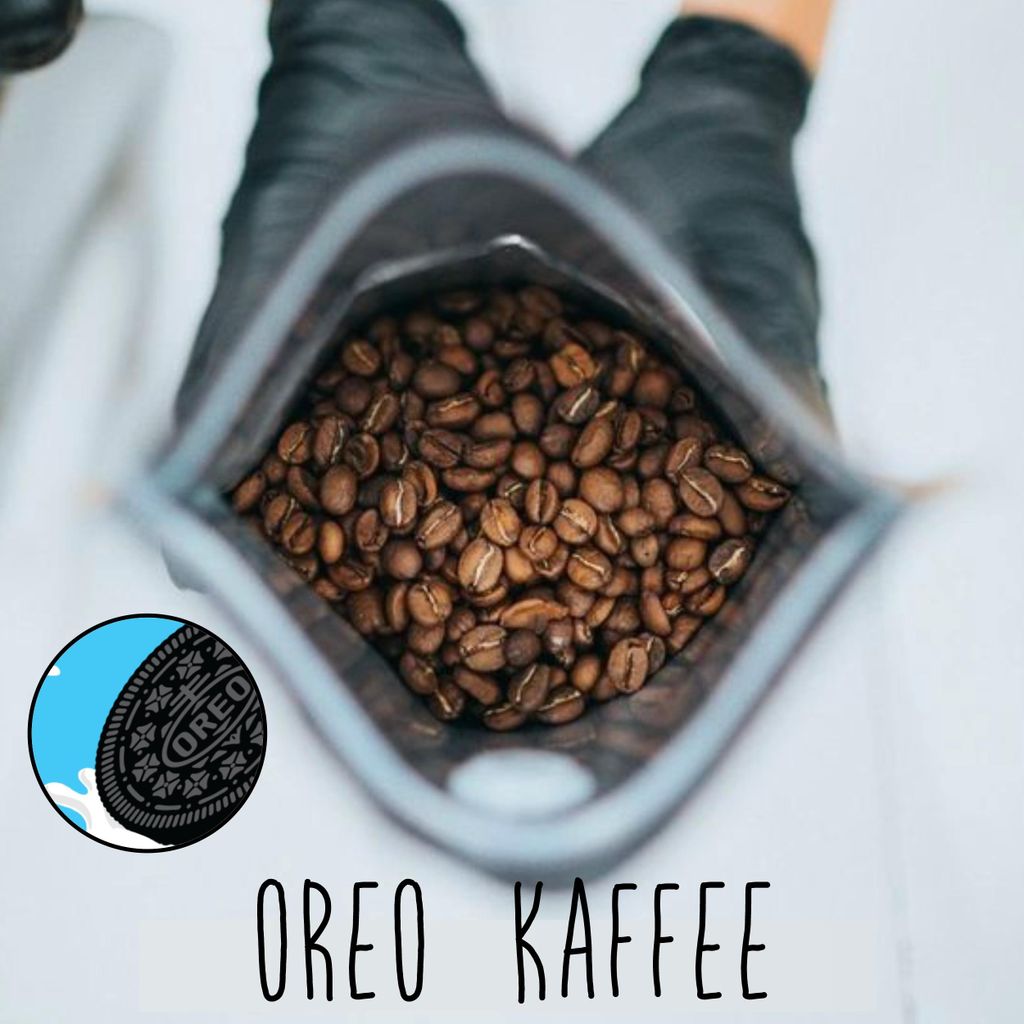 NOVA ERA Aromatisierter Premium Kaffee gemahlen 100 g | viele Sorten – für alle Kaffeemaschinen, Lose Kaffee OREO KAFFEE