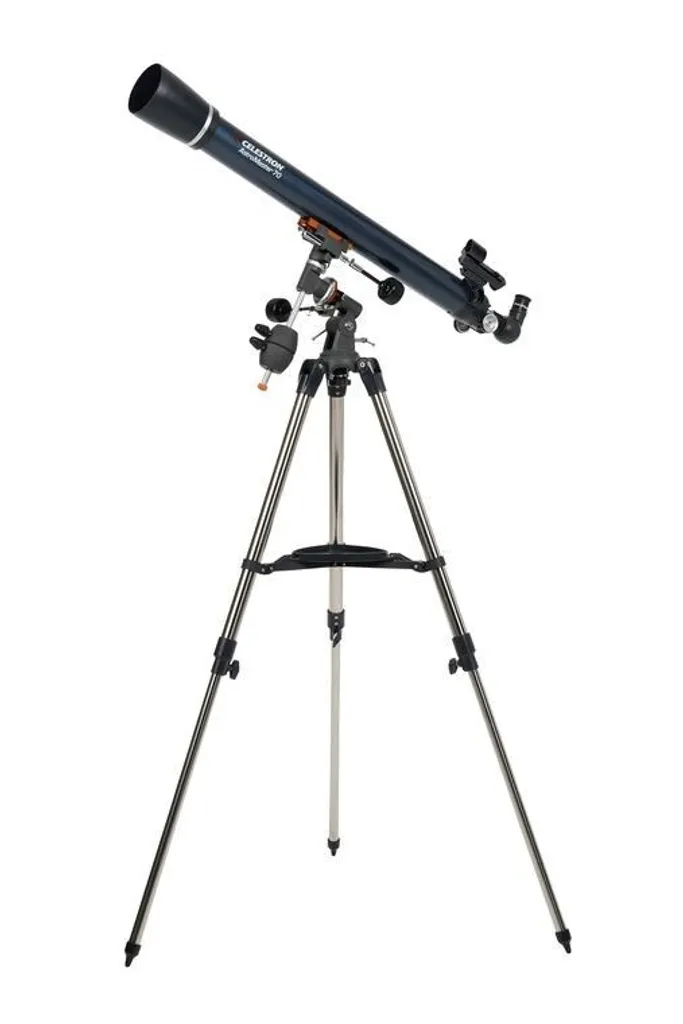 Lunette Astronomique Celestron AstroMaster 70EQ Noire avec Trépied