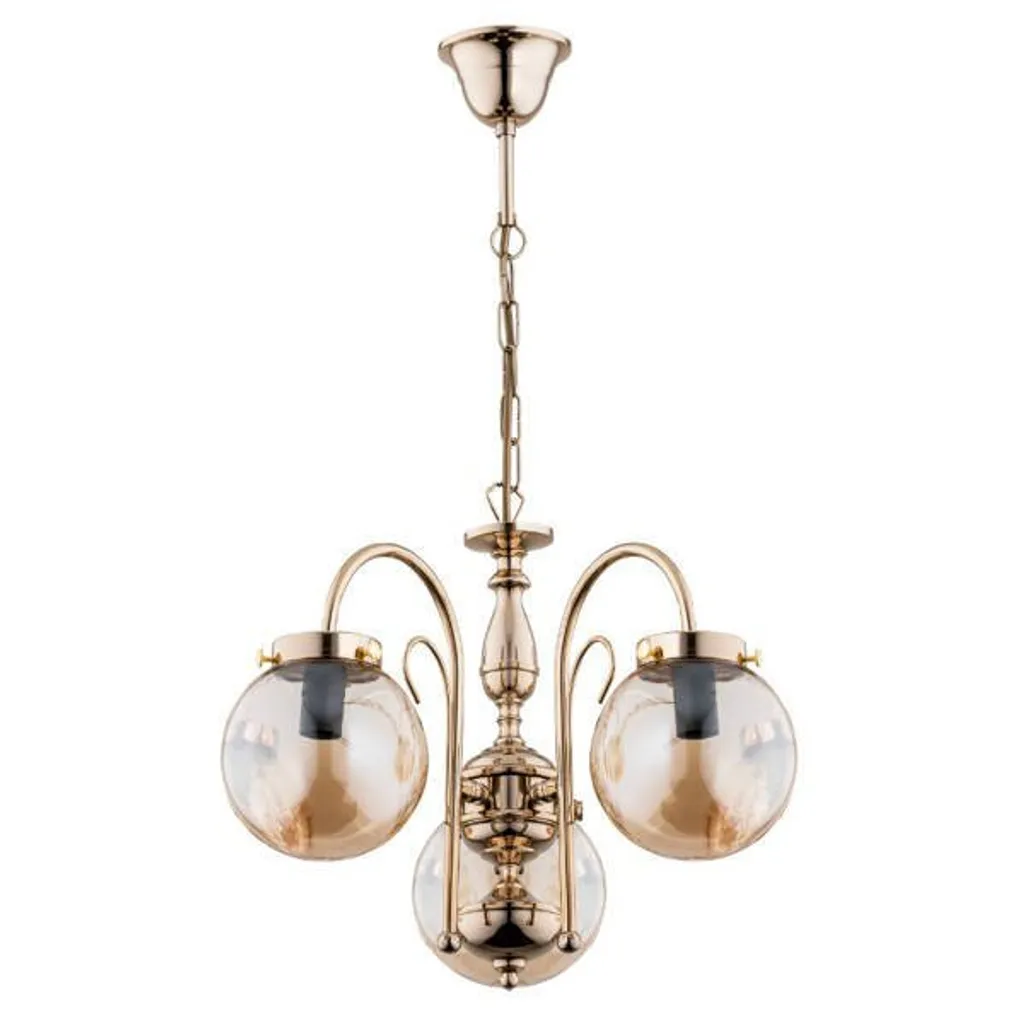 Lustre de salon doré HERO Alfa pour une décoration élégante et chic