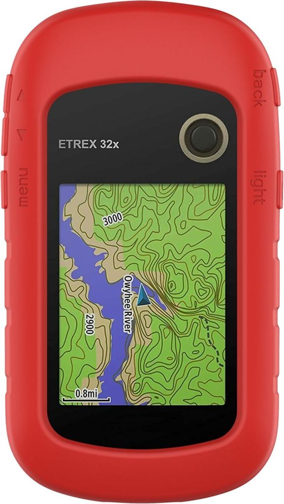 subtel Schutzhülle kompatibel mit Garmin eTrex 10 20 20x 22x 30 30x 32x Silikonhülle - Schutz Tasche Silikon Hülle, Fahrrad Navi Case - GPS Cove...