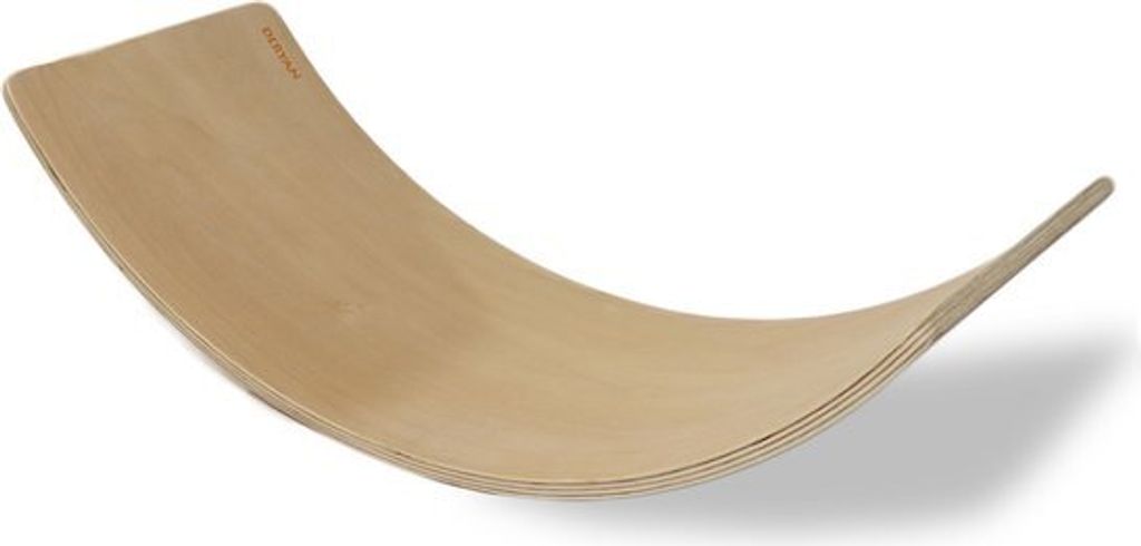 DERYAN - Planche d'équilibre de luxe avec surface en feutre Image du produit 