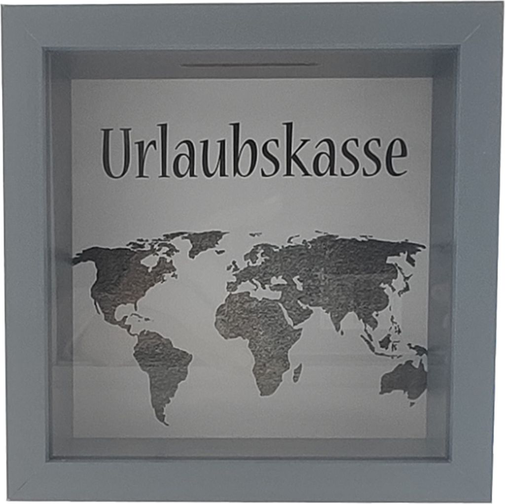 Spardose "Urlaubskasse" B14.5cm Sparbüchse Gelddose Produktbild 