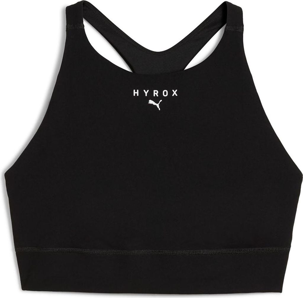 Puma W PUMA X HYROX SHAPELUXE HIGH NECK BRA - schwarz, Größe:L