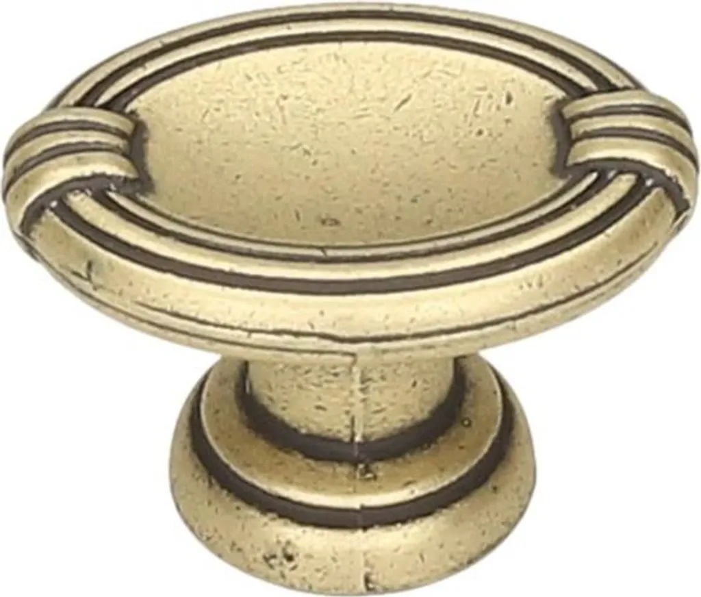 Pomolo in Ottone GG32 Patinato | Eccellenza per Restauro di Pregio