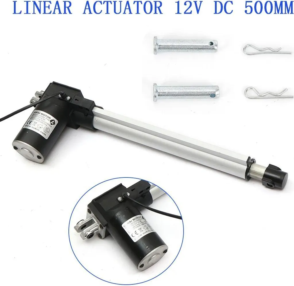 Azionamento Lineare Elettrico 12V 6000N 500mm - Fornitura Professionale - 2