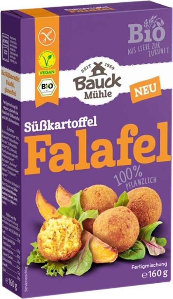 Falafel pronti - patata dolce 160g Immagine del prodotto 