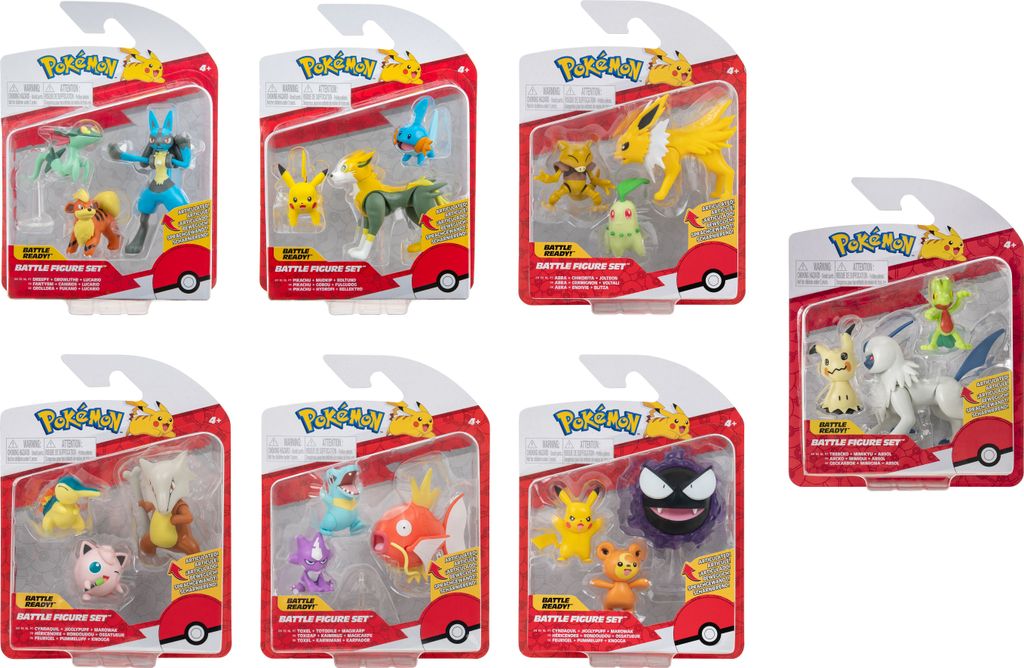 POK Battle Figuren 3er-Pack sort., roll. Produktbild 