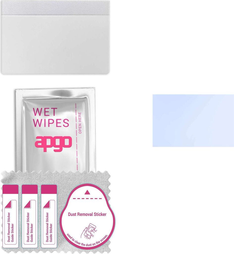 apgo Hybrid Schutzglas, kompatibel mit Vivo X Flip, 9H Härte, Flexible Nano Glass PRO, toller Ersatz für Hartglas, kratzfester Displayschutzglas,...