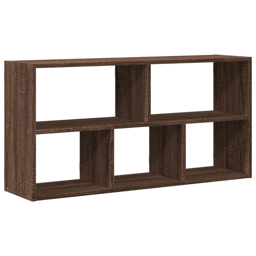 VidaXL Scaffale a Muro Rovere Marrone 100x25x50 cm | Design Moderno