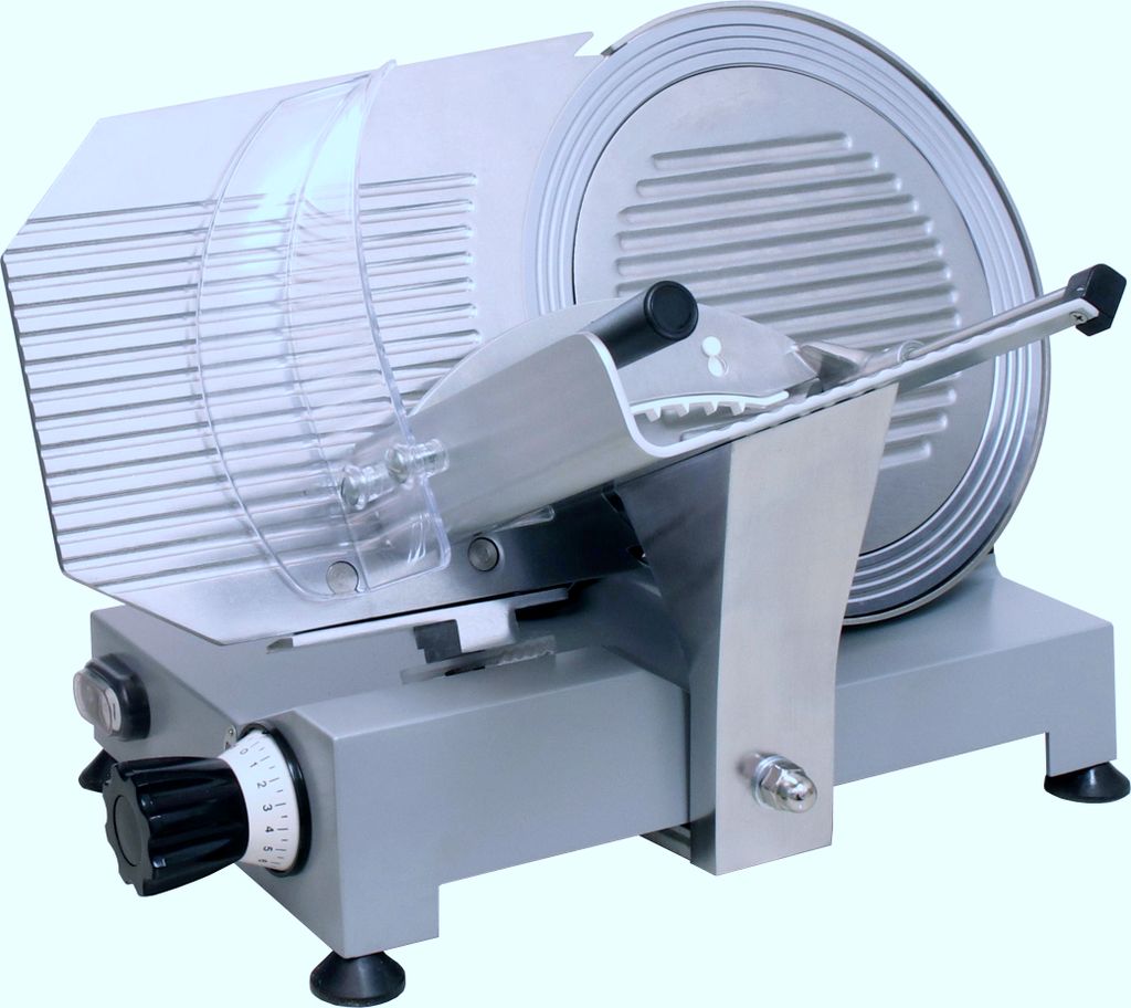 Celme - ALFA 300 Aufschnittmaschine - Antihaftbeschichteter Stahl - 300 mm Klinge - 41×54,5×37 cm - Superior