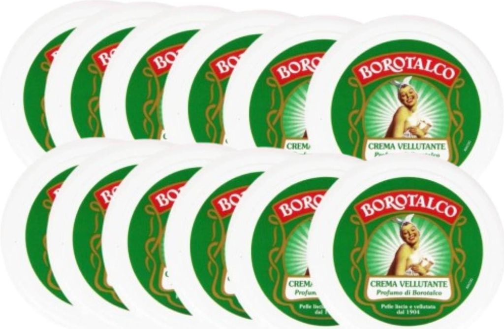 Borotalco Samtige Körpercreme mit Duft von Borotalco Topf Produktbild 
