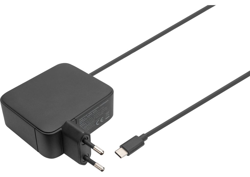 Digitus Notebook Ladegerät USB-C, 100W GaN, Universal, Produktbild 