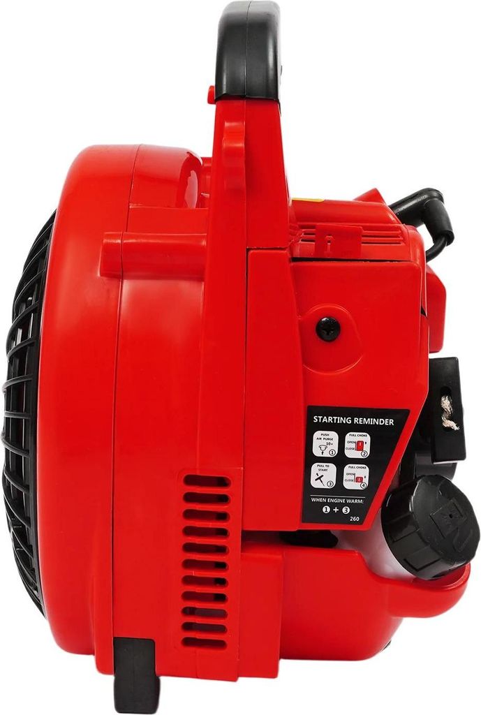 Laubbläser - Handgerät benzinbetrieben - 25,4 cm³ Motor - Tragbar - Ohne Akku