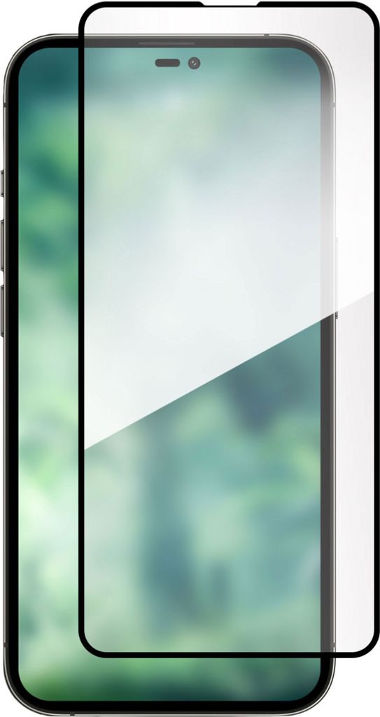 Xqisit 50501, Apple, iPhone 14 Pro Max, Kratzresistent, Schwarz, Transparent, 1 Stück(e)