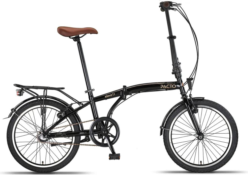Vélo Pliant PACTO ELEVEN - Vitesses Shimano Nexus 3 - Confort et Qualité