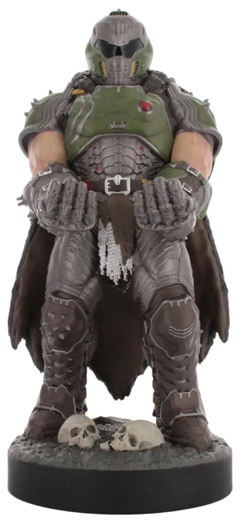 Support Manette Doom Slayer Cable Guys 25cm pour Gaming et Smartphone