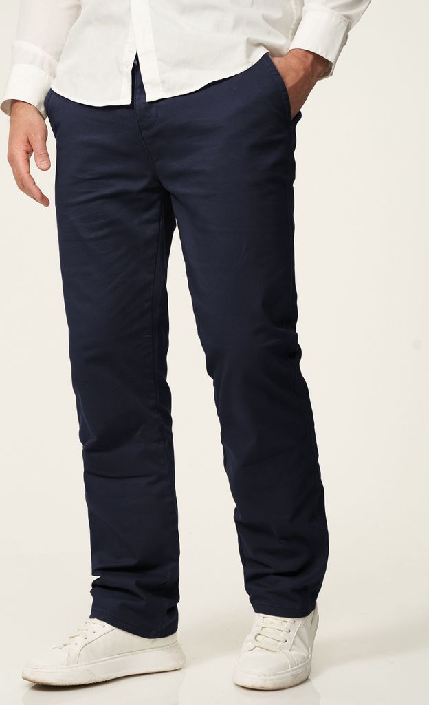 DAILY Baumwolle Herren Chinohose DCDAVIE Herren Chino Hose Elastische Jeans Stoffhose Straight-Fit Casual