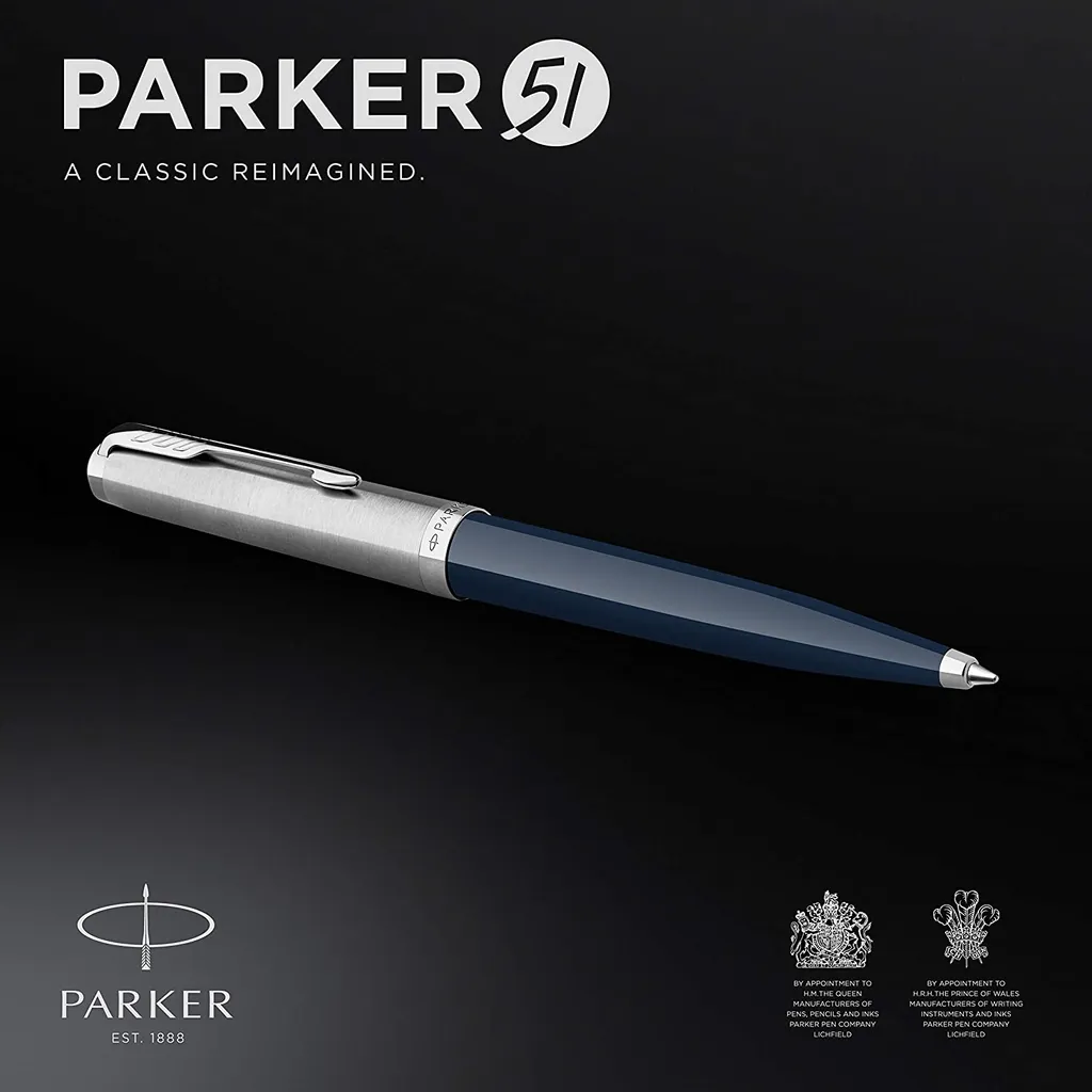 Parker 51 Nero Penna a Sfera Retrattile - Eleganza Senza Tempo Parker